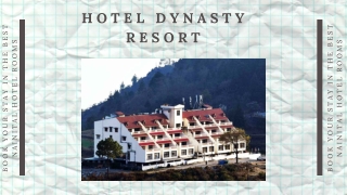 Book your accommodation with the best Nainital hotel rooms