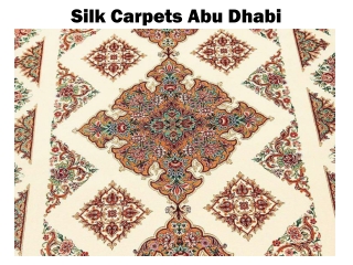 Silk Carpets Abu Dhabi