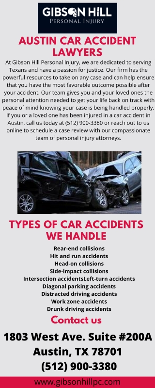 Austin Car Accident Lawyers