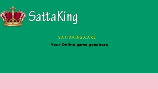How can we play Satta-King game and earn?
