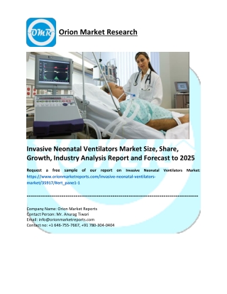 Invasive Neonatal Ventilators Market