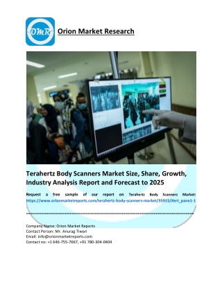 Terahertz Body Scanners Market