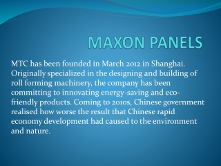 Thermal Insulation Wall Panels for China