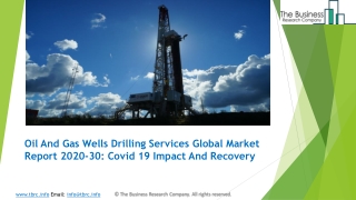 Oil And Gas Wells Drilling Services Market 2020 Industry Key Players, Trends, Sales, Supply, Demand, Analysis and Foreca