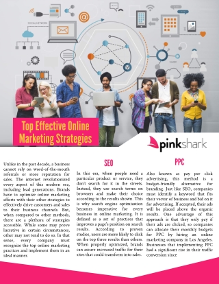 Top Effective Online Marketing Strategies