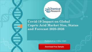 Covid 19 Impact on Global Capric Acid Market Size, Status and Forecast 2020 2026