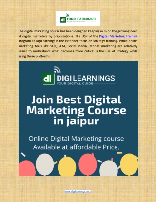 Become a Digital Marketing experts With DigiLearnings