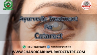 What is the Ayurvedic Treatment For Cataract?