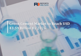 Green Cement Market Outlooks 2020: Size, Manufacturing Cost, Growth, Status and Forecasts to 2026