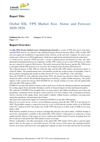 SSL VPN Market Size, Status and Forecast 2020-2026