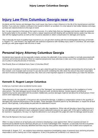 Ken Nugent Lawyer Columbus