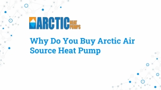 Buy Arctic Air Source Heat Pump