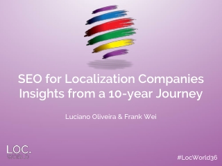 SEO for Localization Companies Insights from a 10-year Journey