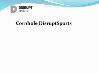 Cornhole DisruptSports