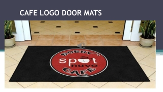 Café Logo Doormats in Dubai