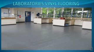 Laboratories Vinyl Flooring Dubai