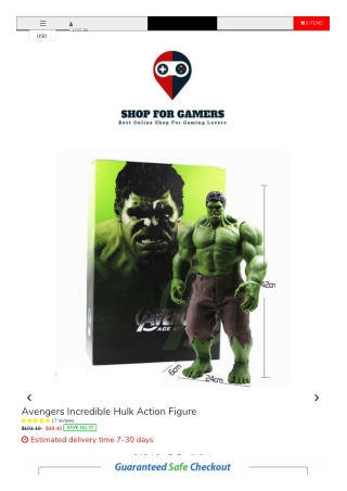 Avengers Incredible Hulk Action Figure