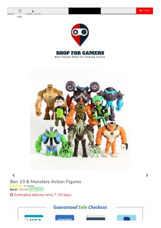 Ben 10 & Monsters Action Figures