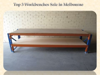 Top 3 Workbenches Sale in Melbourne