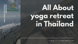 Thailand luxury yoga retreats