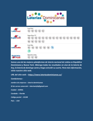 obten la loteria leidsa dominicana -(loteriasdominicanas)