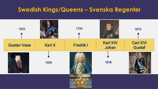 Swedish Kings and Queens