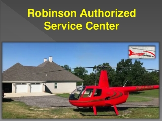 Robinson Authorized Service Center