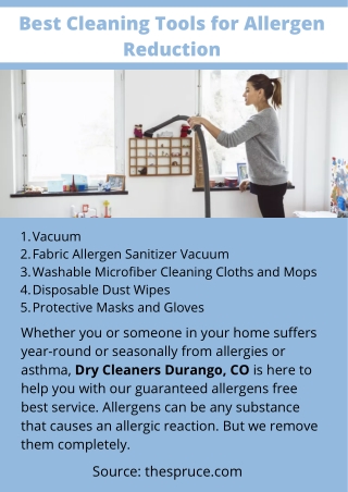 Best Cleaning Tools for Allergen Reduction