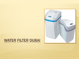 Why Water Filter Dubai Is Essential To Stay Healthy - SoSafe