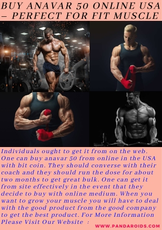 Buy Anavar 50 Online USA – Perfect For Fit Muscle