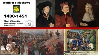 History 1400 to 1451