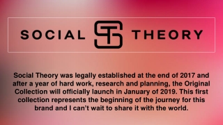 Social Theory Merchandise - Social Theory