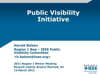 Public Visibility Initiative