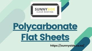 Buy best quality Polycarbonate Sheets online-Sunnyside