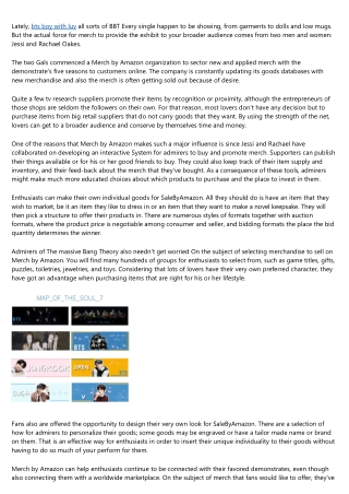 Why You Should Spend More Time Thinking About bts mania shop