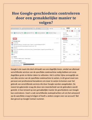 Krijg eenvoudig toegang tot de browsegeschiedenis in Google Chrome