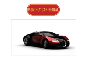 monthly car rental