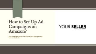 How to Set Up Ad Campaigns on Amazon?