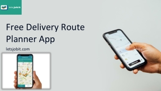 Free Delivery Route Planner App