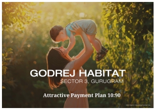 Godrej Habitat Sector 3 - An Experience in Fine Living Gurugram - Brochure | PDF