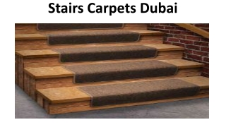 Stair Carpets Abu Dhabi