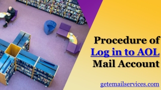 Procedure of Log in to AOL Mail Account