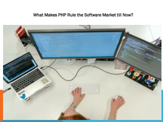 What Makes PHP Rule the Software Market till Now?