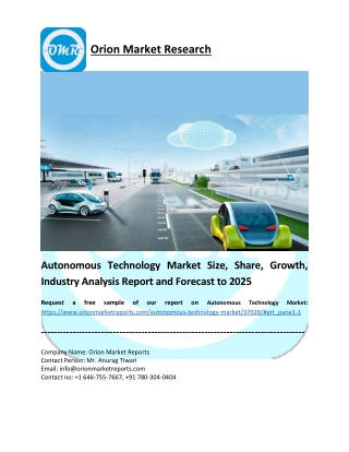 Autonomous Technology Market