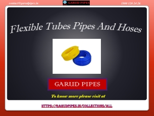 Buy Flexible Tubes Pipes And Hoses Online