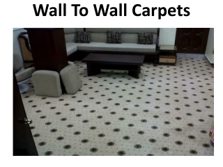 Wall To Wall Carpets Dubai