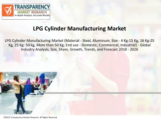 LPG cylinder manufacturing market is poised to grow at a CAGR of 3.6%