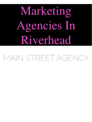 Marketing Agencies In Riverhead