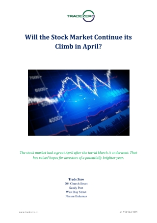 Will the Stock Market Continue its Climb in April?