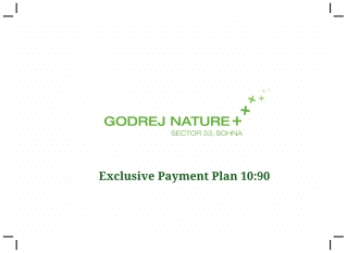 Godrej Nature Plus Presenting Smart Iconic Homes Sector 33 Sohna Road - Brochure,PDF